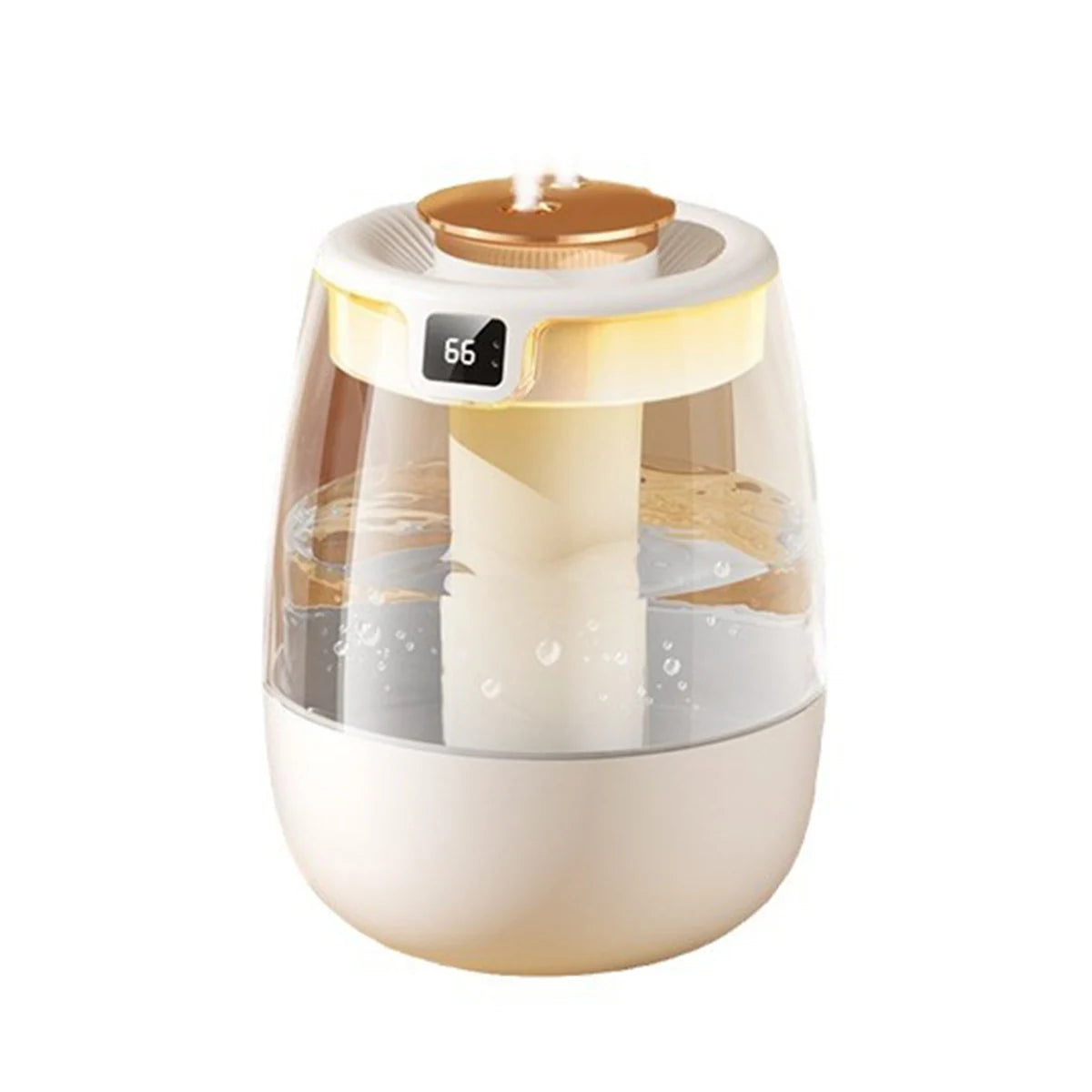 Air Humidifier 2200ML Aroma Humidifier Double Spray Port Essential Oil Diffuser USB Water Humidifier with Light for Home Office